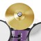 Gammon 3-Piece Junior Drum Set with Throne, Complete Beginner Kit with Bass Drum, Toms, Cymbal, Pedal, and Drumsticks